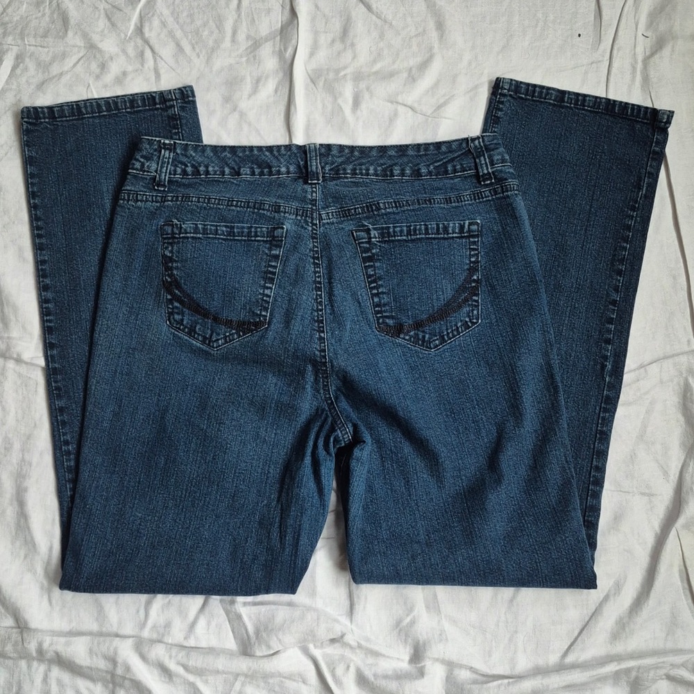 Sonoma Goods For Life Original Fit Straight-Leg Jeans Size 14 Average GUC Ladies